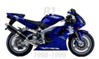 1998-1999 Yamaha R1 Carénages