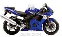 2003-2004 Yamaha R6 Carénages