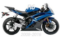 2008-2016 Yamaha R6 Carénages
