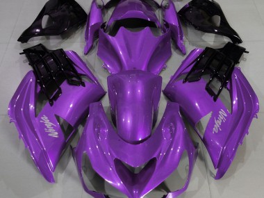 Ambiance Violet 2012-2021 Kawasaki ZX14R Carénage Moto