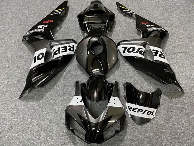 Argent Repsol 2006-2007 Honda CBR1000RR Carénage Moto Argent Repsol 2006-2007 Honda CBR1000RR Carénage Moto
