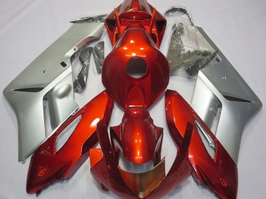 Argent Rouge 2004-2005 Honda CBR1000RR Carénage Moto