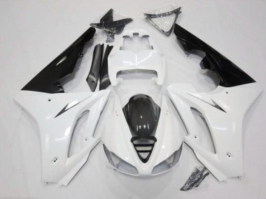 Blanc Brillant 2009-2012 Triumph Daytona 675 Carénage Moto