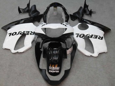 Blanc Repsol 1999-2000 Honda CBR600 F4 Carénage Moto