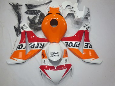 Blanc Repsol 2008-2011 Honda CBR1000RR Carénage Moto