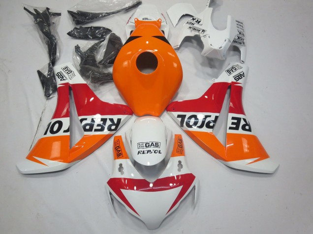 Blanc Repsol 2008-2011 Honda CBR1000RR Carénage Moto