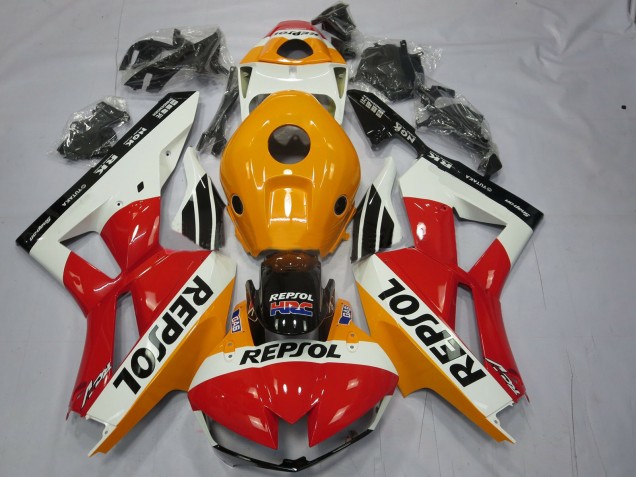Blanc Repsol 2013-2023 Honda CBR600RR Carénage Moto Blanc Repsol 2013-2023 Honda CBR600RR Carénage Moto