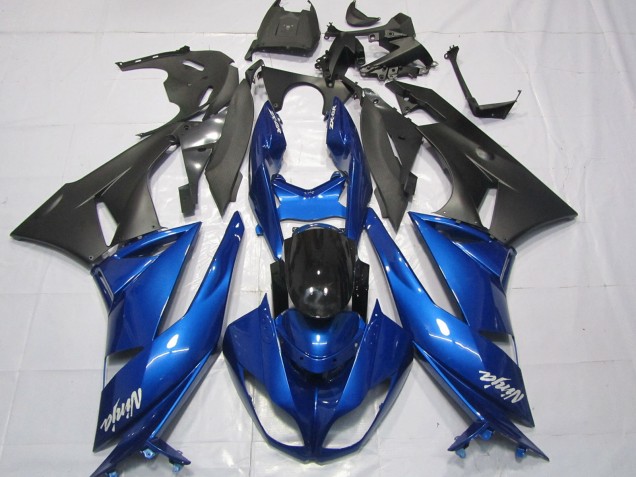 Bleu Brillant 2009-2012 Kawasaki ZX6R Carénage Moto Bleu Brillant 2009-2012 Kawasaki ZX6R Carénage Moto
