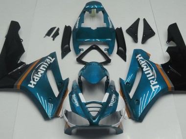 Bleu Clair Brillant 2009-2012 Triumph Daytona 675 Carénage Moto