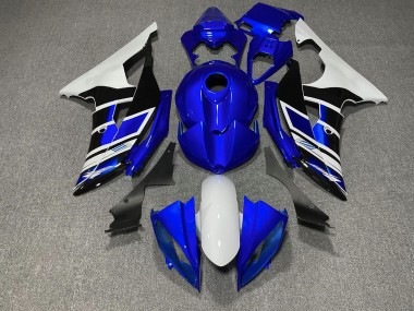 Bleu Noir & Blanc Style OEM 2008-2016 Yamaha R6 Carénage Moto