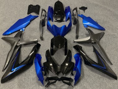 Bleu Vert 2008-2010 Suzuki GSXR 600-750 Carénage Moto