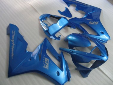 Bleu Vif 2006-2008 Triumph Daytona 675 Carénage Moto