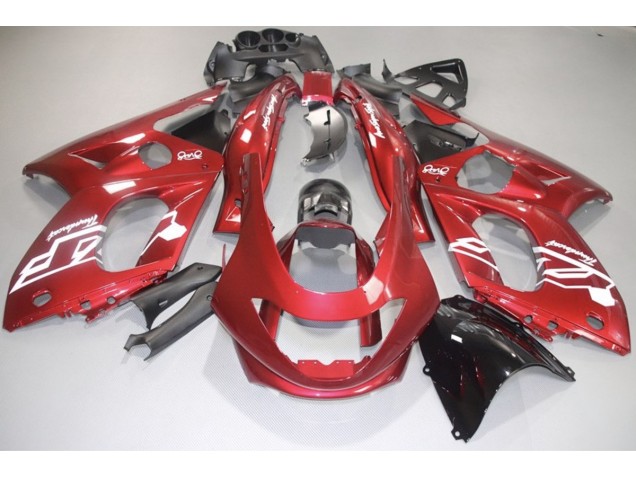 Décalcomanies Rouges & Blanches Brillantes 1998-2007 Yamaha YZF600 Carénage Moto Décalcomanies Rouges & Blanches Brillantes 1998-2007 Yamaha YZF600 Carénage Moto
