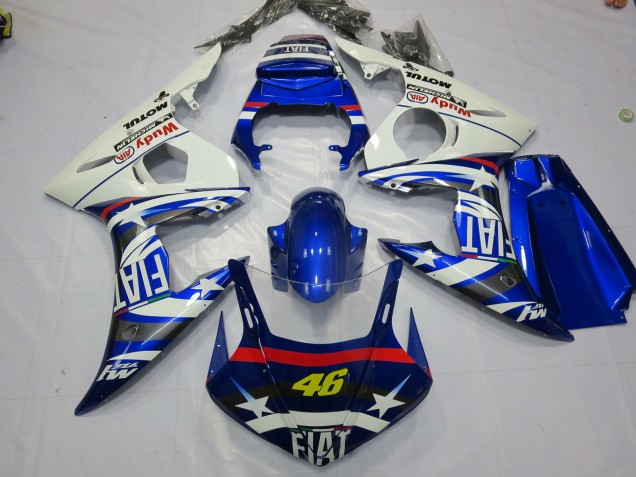 Fiat Étoile 2003-2004 Yamaha R6 Carénage Moto Fiat Étoile 2003-2004 Yamaha R6 Carénage Moto
