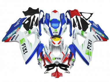 Fixi Personnalisé 2008-2010 Suzuki GSXR 600-750 Carénage Moto