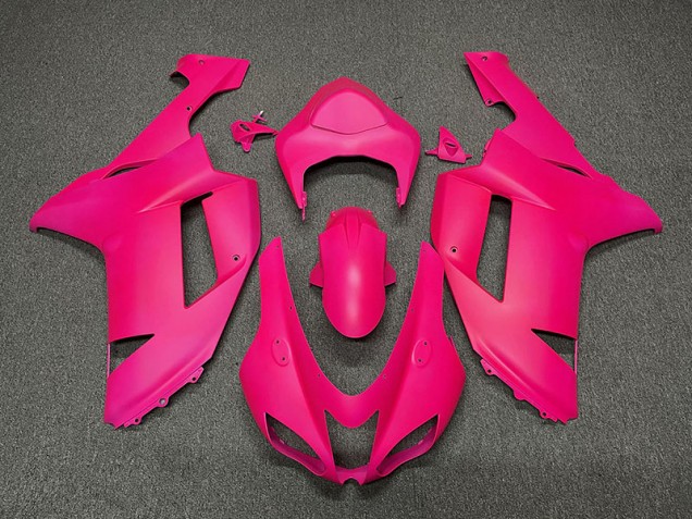 Fushia 2007-2008 Kawasaki ZX6R Carénage Moto Fushia 2007-2008 Kawasaki ZX6R Carénage Moto