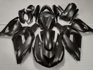 Graphite 2006-2011 Kawasaki ZX14R Carénage Moto