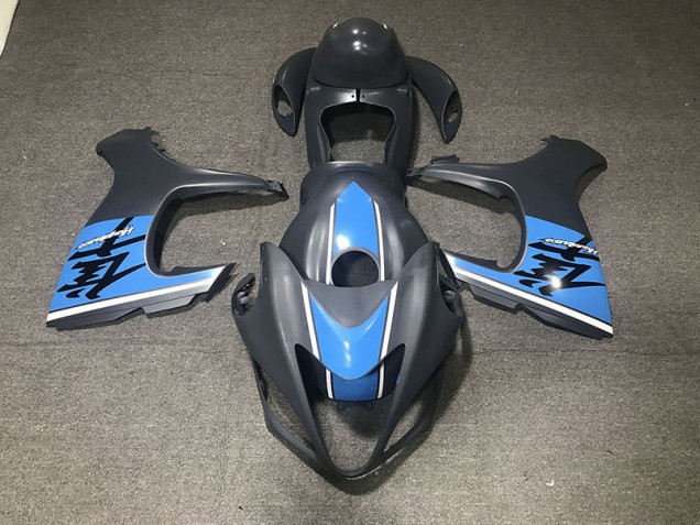 Gris & Bleu Ciel 2008-2020 Suzuki GSXR 1300 Carénage Moto Gris & Bleu Ciel 2008-2020 Suzuki GSXR 1300 Carénage Moto