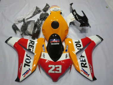 Hors Orange Repsol 2008-2011 Honda CBR1000RR Carénage Moto
