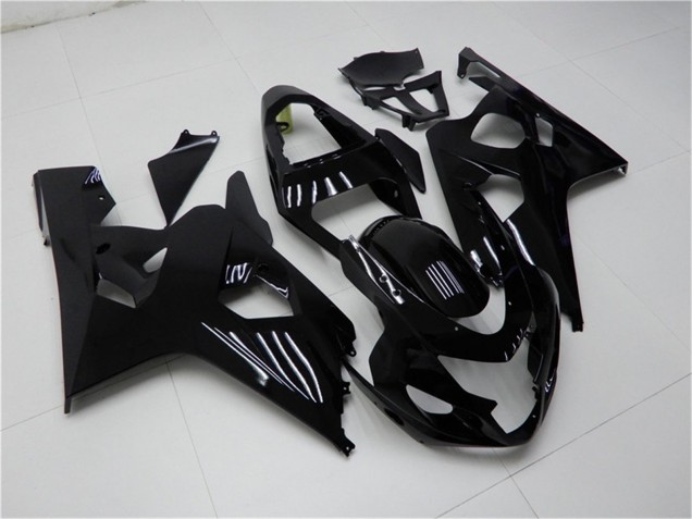 Carénages Moto Suzuki GSXR 600/750 2004-2005 - Noir Brillant