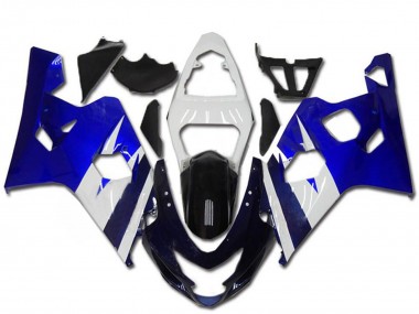 Achetez Kits Carénage Moto Suzuki GSXR 600/750 2004-2005 - Blanc Bleu Noir