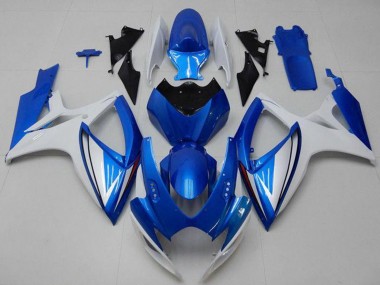 Achetez Carénages Moto Suzuki GSXR 600/750 2006-2007 - Blanc Bleu