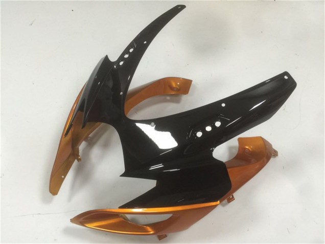 Carénages Moto Suzuki GSXR 600/750 2006-2007 - Orange Noir Brillant