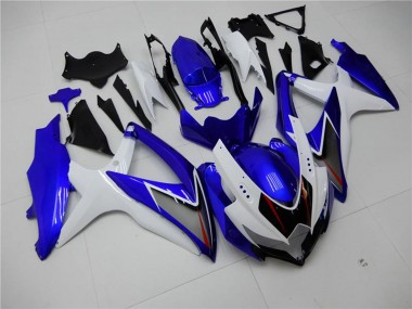 Achetez Carénages Moto Suzuki GSXR 600/750 2008-2010 - Blanc Bleu Noir Rouge Doubler