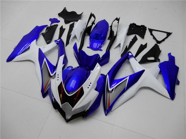 Carénages Moto Suzuki GSXR 600/750 2008-2010 - Blanc Bleu Noir Rouge Doubler