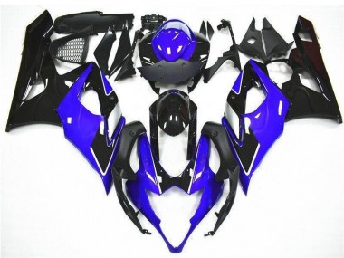 Achetez Kits Carénage Moto Suzuki GSXR 1000 2005-2006 - Bleu Noir