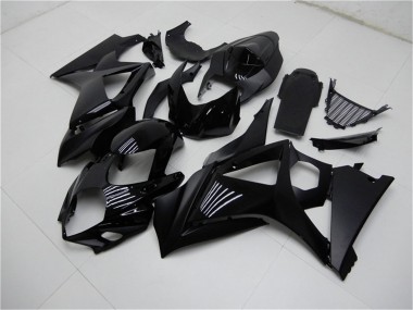 Achetez Carénages Moto Suzuki GSXR 1000 2007-2008 - Noir Brillant Noir Mat No Décalque