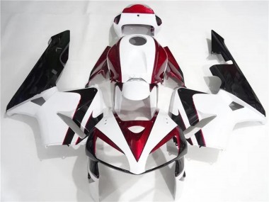 Achetez Kits Carénages Moto Honda CBR600RR 2005-2006 - Blanc Rouge Noir