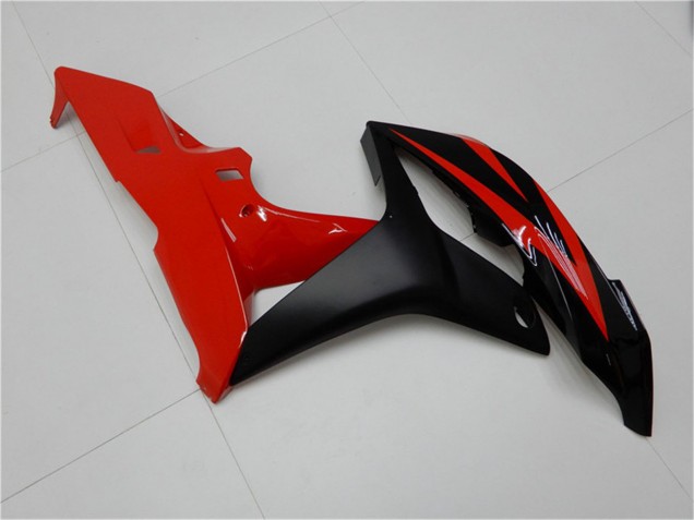 Kits Carénage Moto ABS Honda CBR600RR 2007-2008 - Rouge Noir Mat