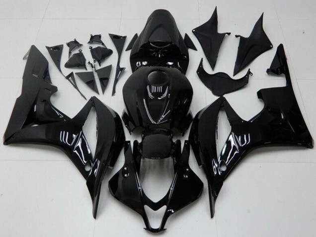 Carénages Moto Honda CBR600RR 2007-2008 - Noir Brillant