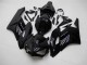 Carénages Moto Honda CBR1000RR 2004-2005 - Noir Brillant Noir Mat