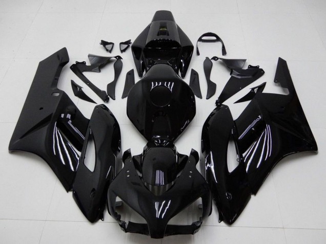 Carénages Moto Honda CBR1000RR 2004-2005 - Noir Brillant Noir Mat