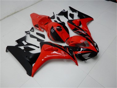 Achetez Kits Carénages Moto Honda CBR1000RR 2006-2007 - Rouge Noir Brillant