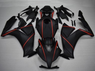 Achetez Carénages Moto Honda CBR1000RR 2012-2016 - Noir Mat Rouge
