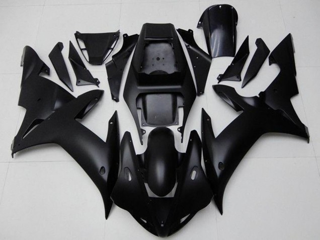 Carénages Moto Yamaha YZF R1 2002-2003 - Noir Mat
