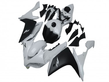 Achetez Carénage Moto Yamaha YZF R1 2007-2008 - Blanc Noir Mat