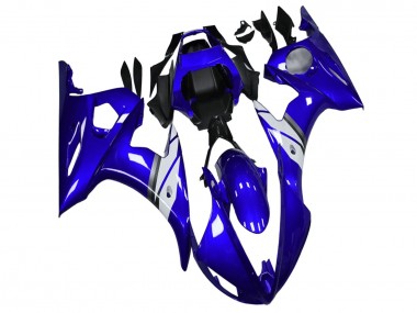 Achetez Carénages Moto Yamaha YZF R6 2003-2004 - Bleu Blanc