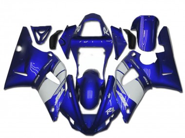 Achetez Carénage Moto Yamaha YZF R1 2000-2001 - Bleu Blanc