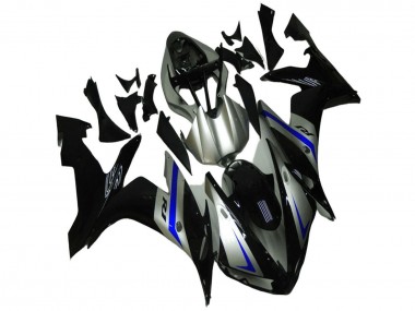 Achetez Carénages Moto Yamaha YZF R1 2004-2006 - Argent Bleu Noir
