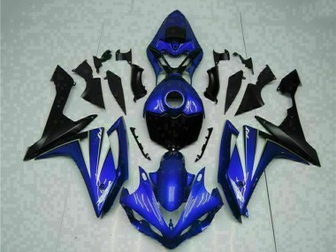 Achetez Carénage Moto Yamaha YZF R1 2007-2008 - Bleu Blanc Noir