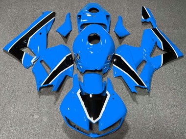 Achetez Carénages Moto Honda CBR600RR 2013-2023 - Bleu Clair Blanc Noir Brillant
