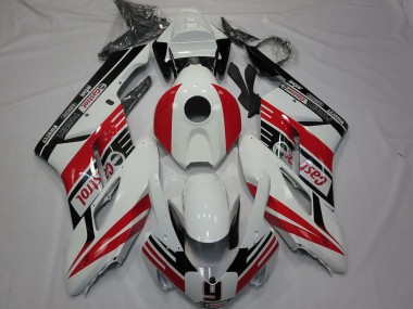 Achetez Carénages Moto Honda CBR1000RR 2004-2005 - Blanc Rouge Noir Brillant Castrol 9