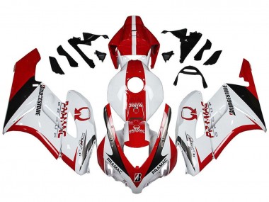 Achetez Carénages Moto Honda CBR1000RR 2004-2005 - Blanc Rouge Noir Brillant Pramac Bridgestone