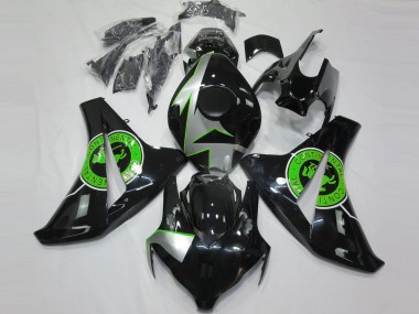 Achetez Carénages Moto Honda CBR1000RR 2008-2011 - Argent Vert Noir Brillant
