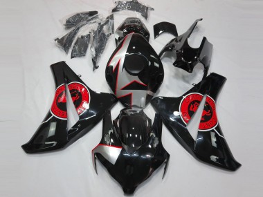 Achetez Carénages Moto Honda CBR1000RR 2008-2011 - Argent Rouge Noir Brillant