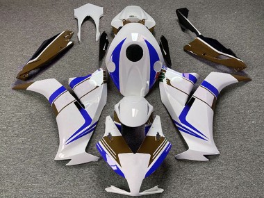 Achetez Carénages Moto Honda CBR1000RR 2012-2016 - Blanc Bleu Brun